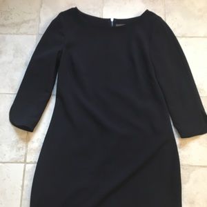 Vince Camuto Navy Tulip sleeve dress